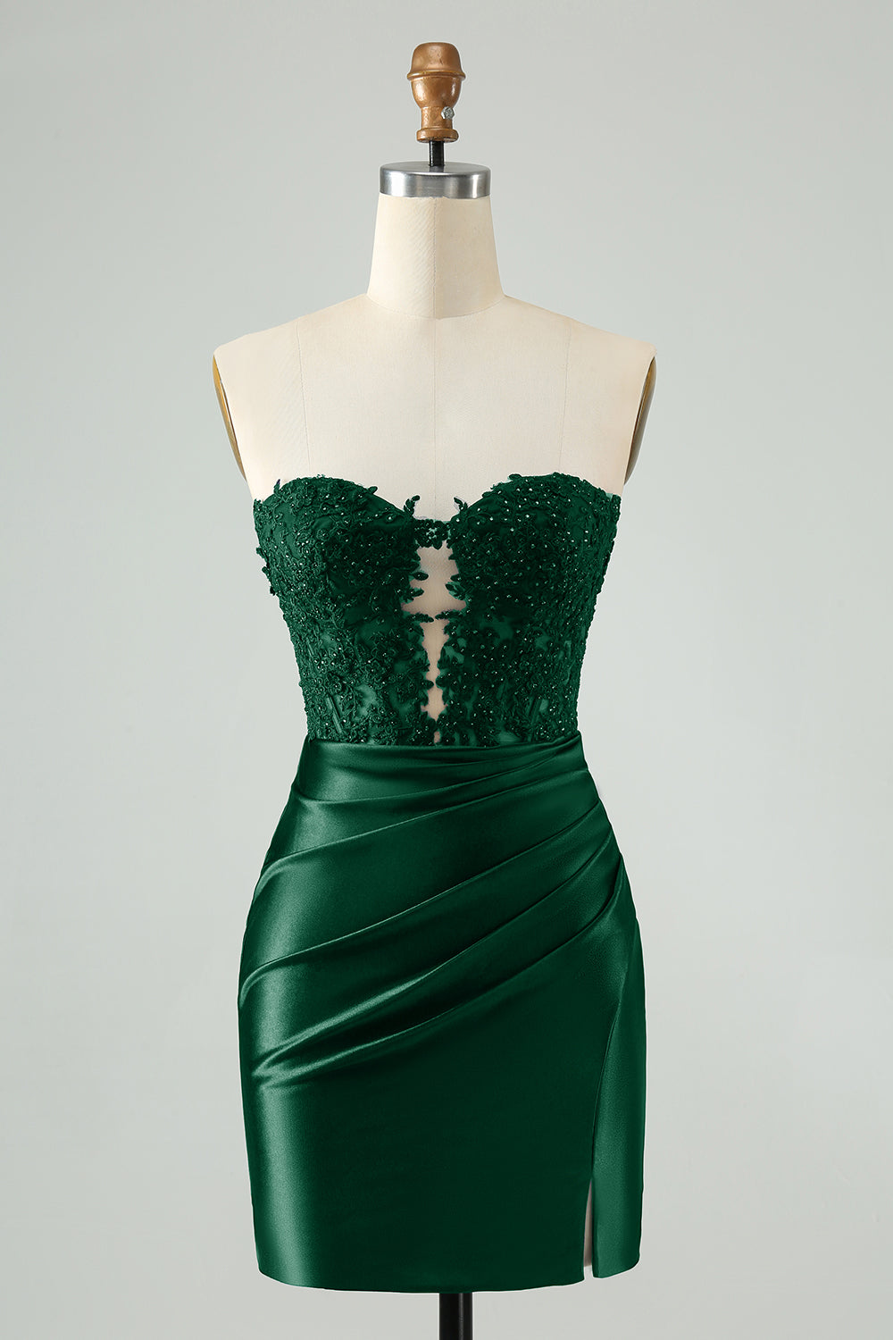 Sexy Bodycon Fuchsia Sweetheart Corset Hollow Out Beaded Short Homecoming Dress Customized