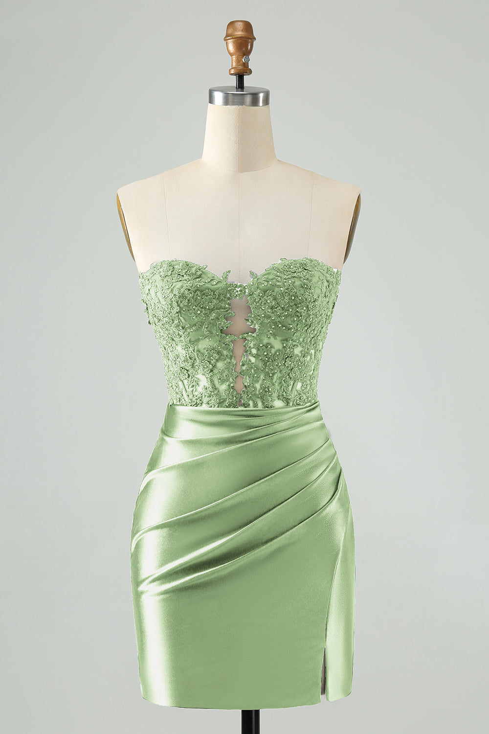 Sexy Bodycon Fuchsia Sweetheart Corset Hollow Out Beaded Short Homecoming Dress Customized