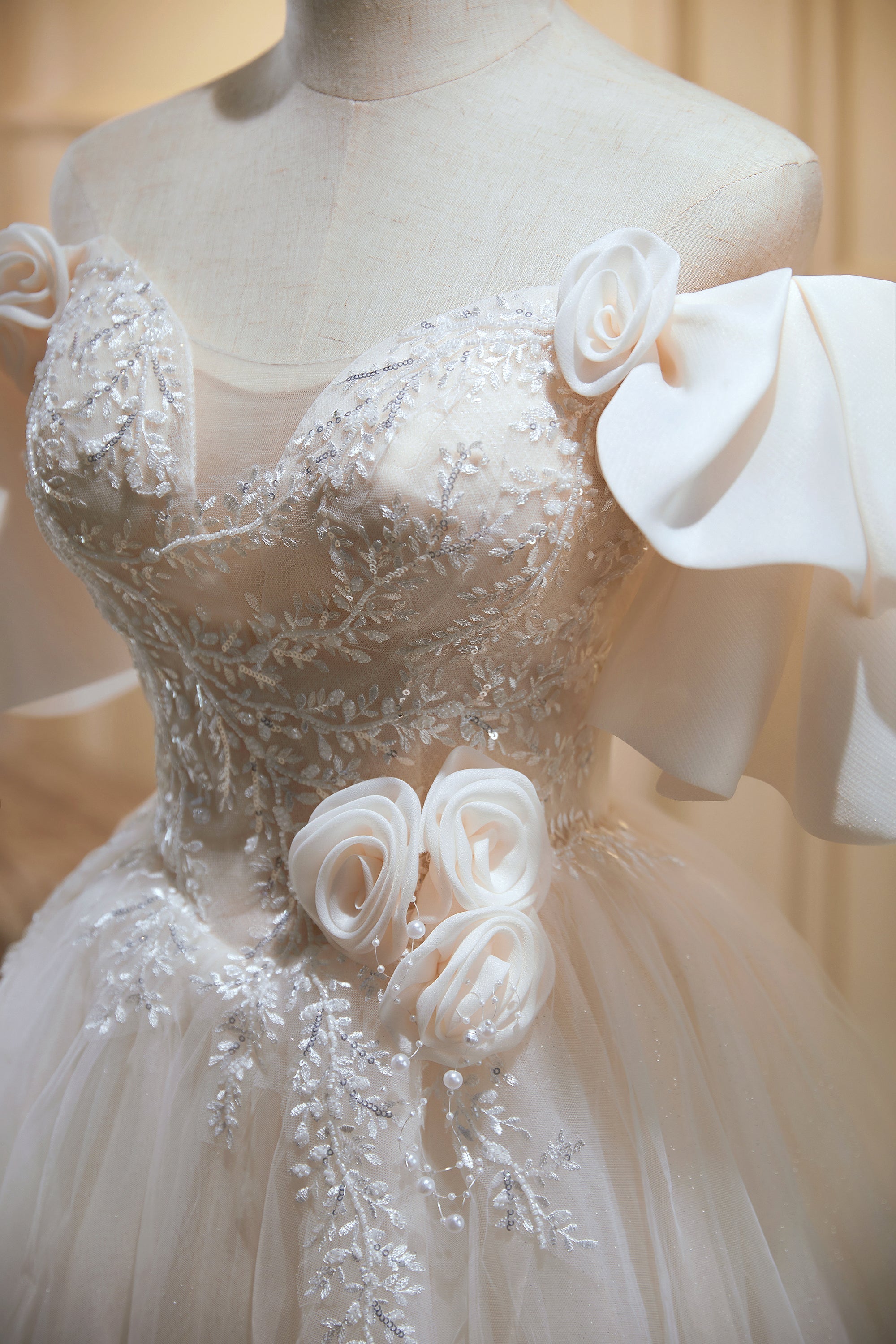 Off The Shoulder Tulle A Line Short Homecoming Dresses Customized